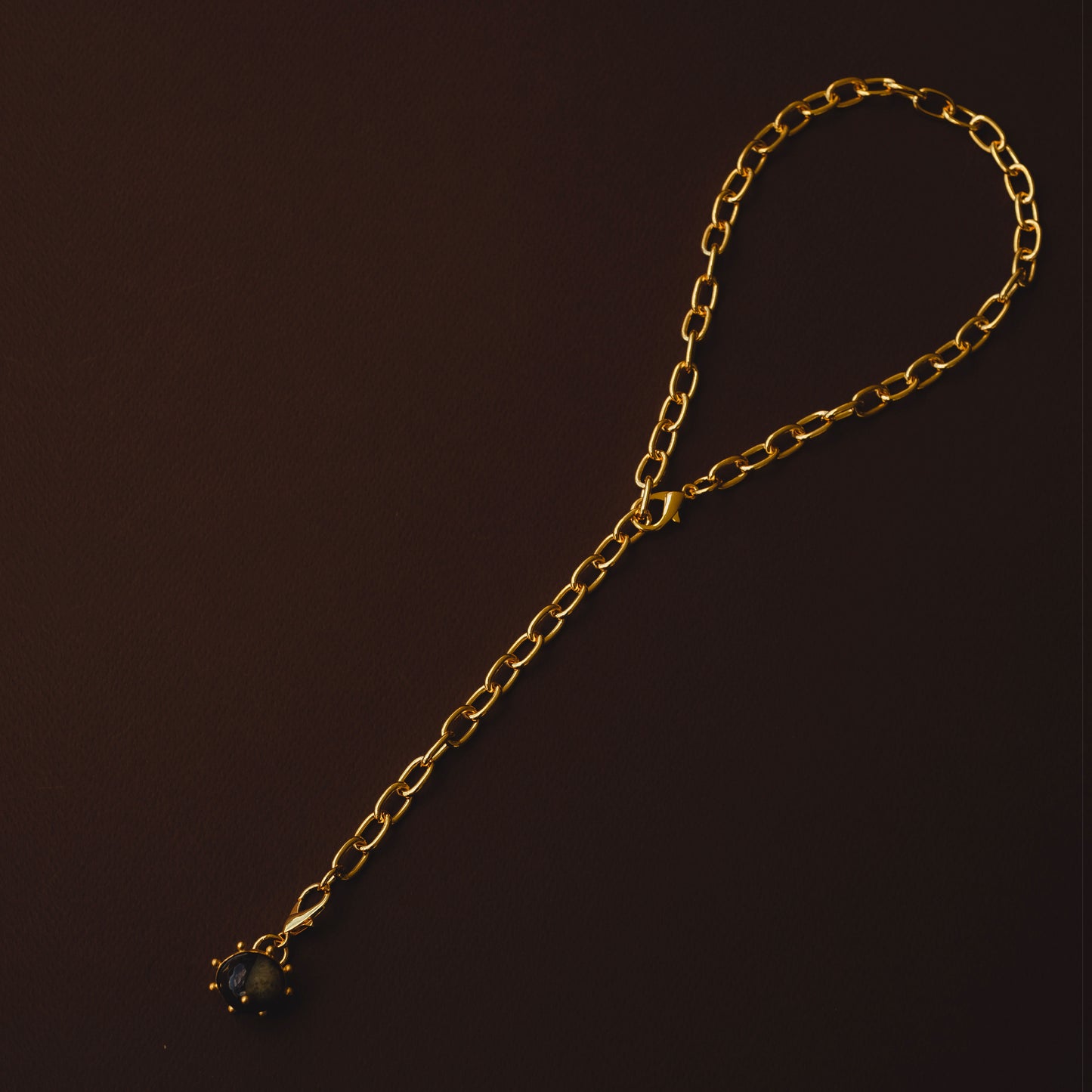 CADENA ESLABONES CHARM DUAL