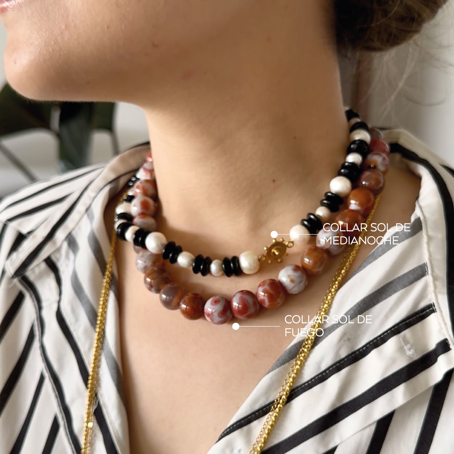 COLLAR SOL DE FUEGO