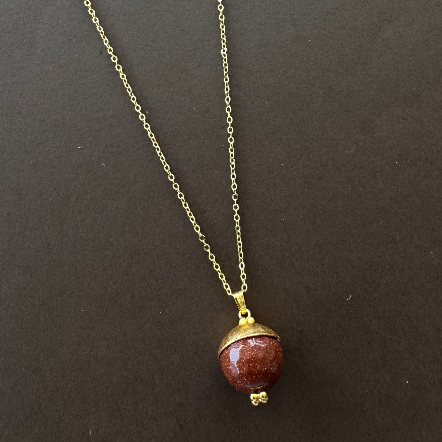 CADENA COPPER DUST SLIM LARGA