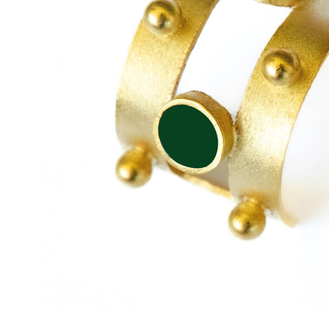 EARCUFF LENORA GREEN