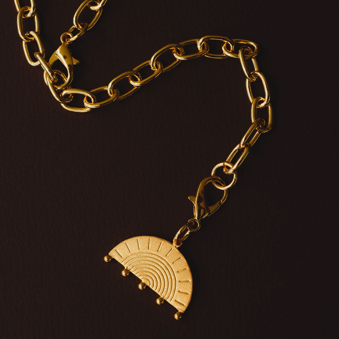 CADENA ESLABONES CHARM SOLARA