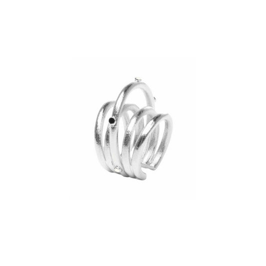 BIRMANIA WHITE EARCUFF