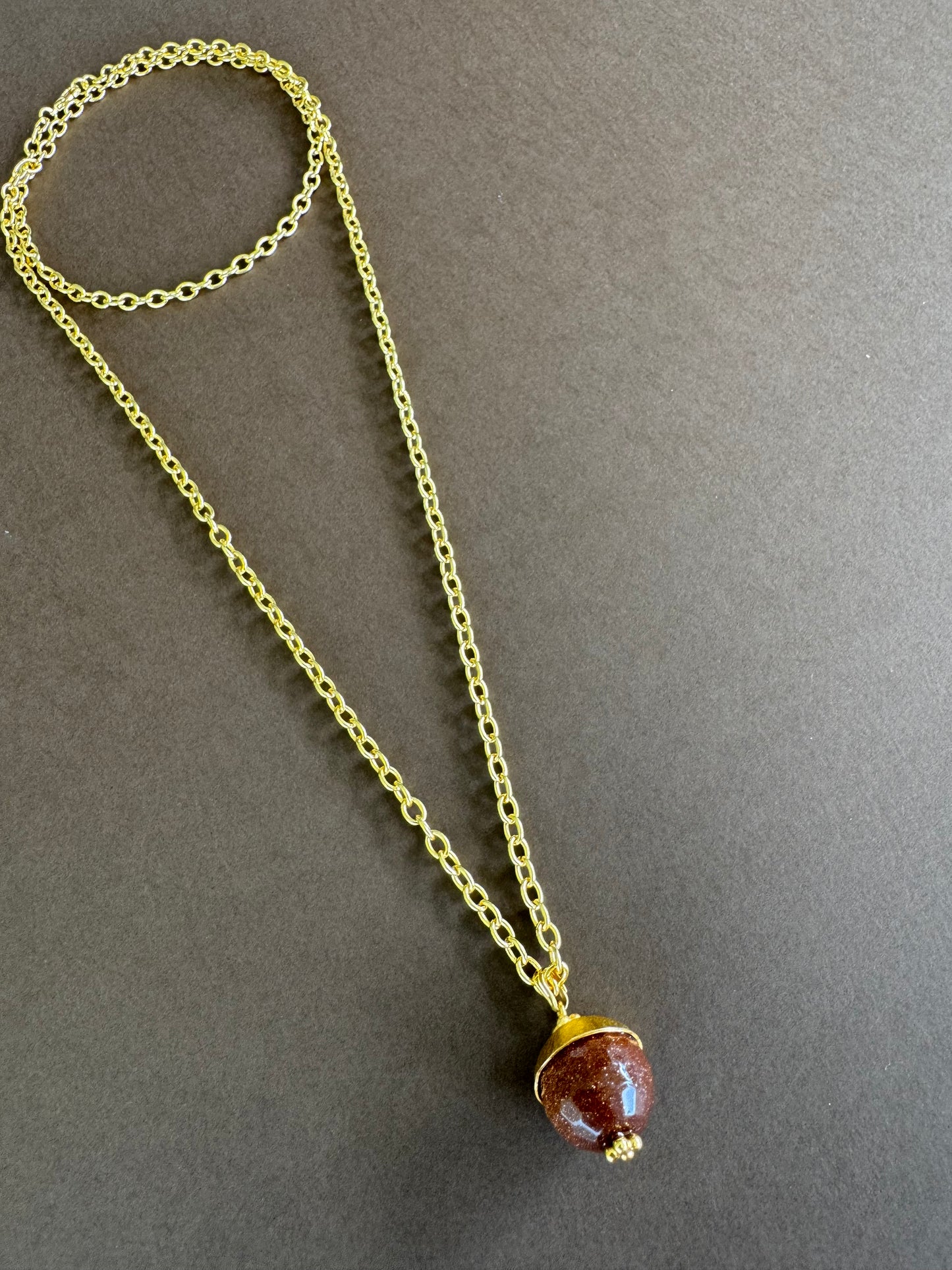 CADENA COPPER DUST CHUNKY LARGA