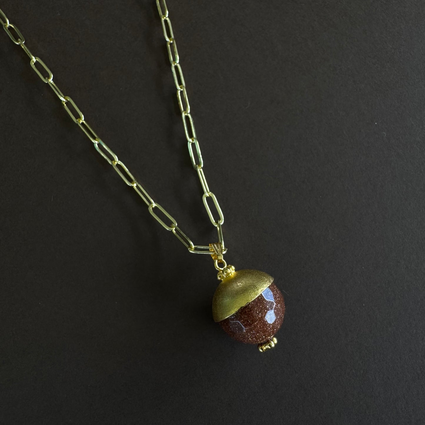 CADENA HILO COPPER DUST