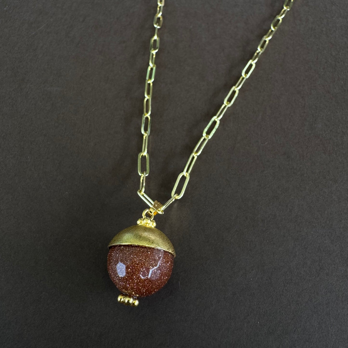 CADENA HILO COPPER DUST