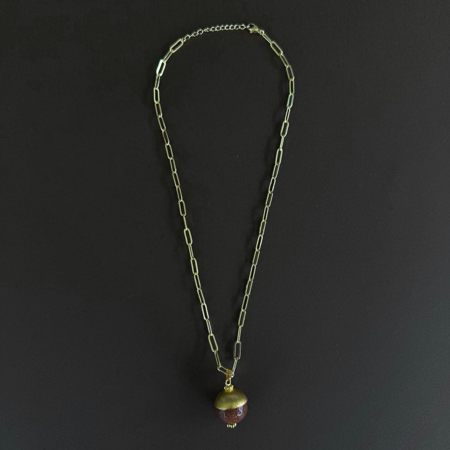 CADENA HILO COPPER DUST