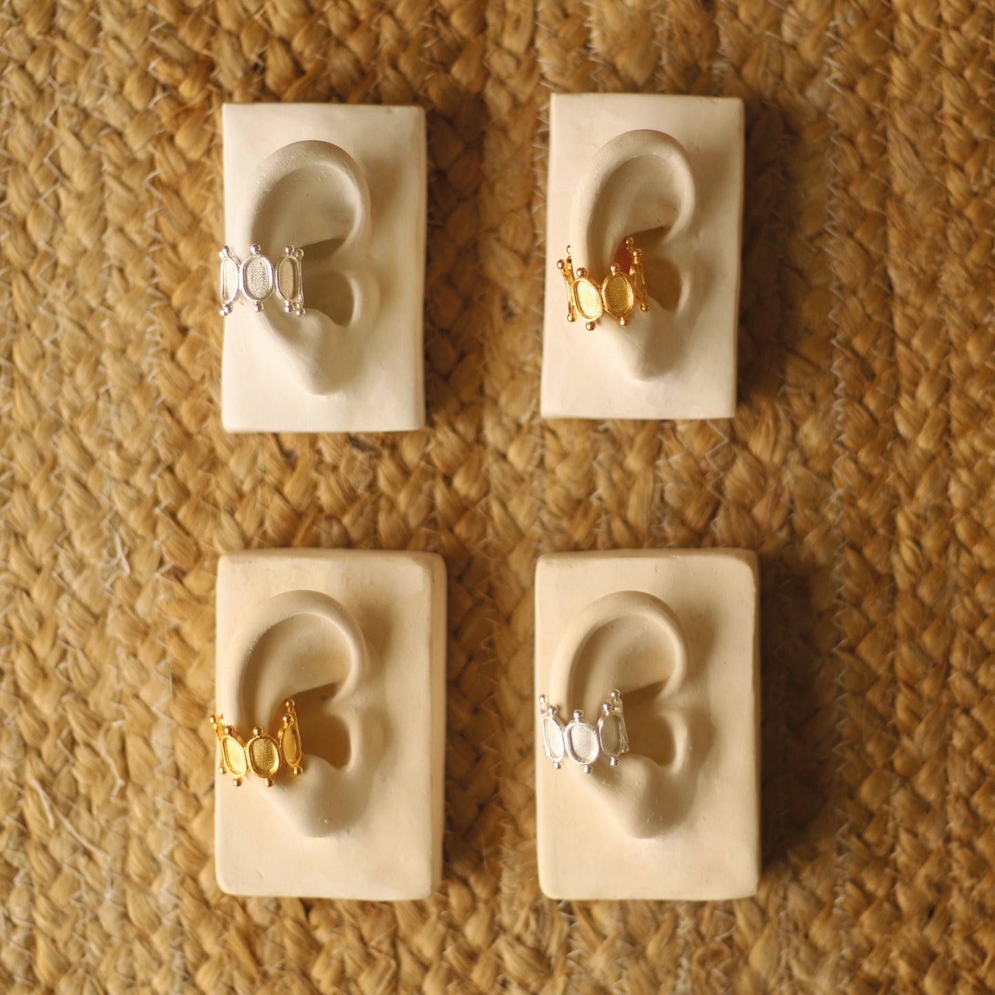EARCUFF/ANILLO BANANTHIA GOLD